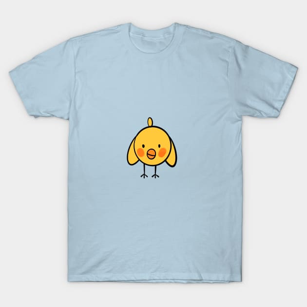 Pollito kawaii T-Shirt by uchix